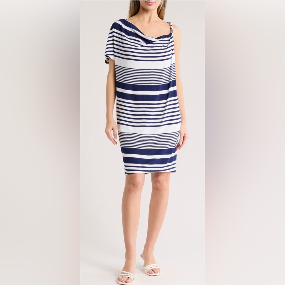 Trina Turk Stripe Shift Dress. Size Medium
